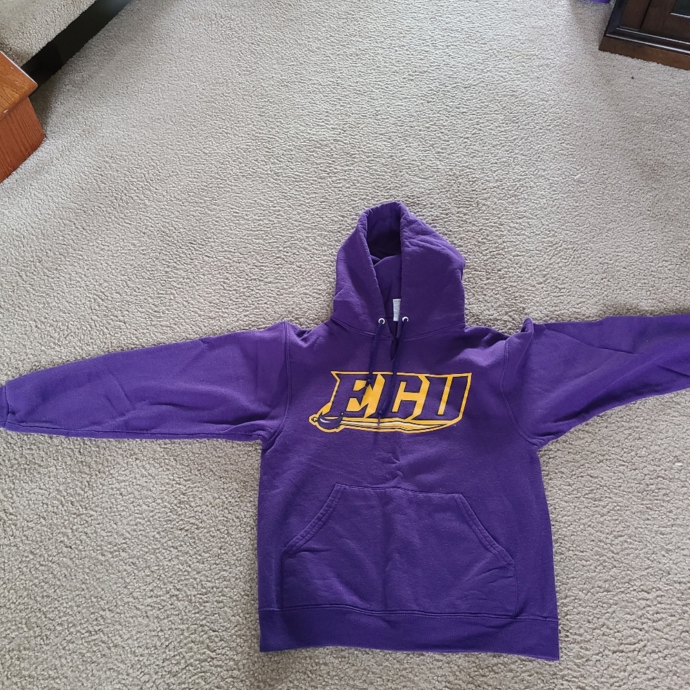 East Carolina University hooded sweatshirt